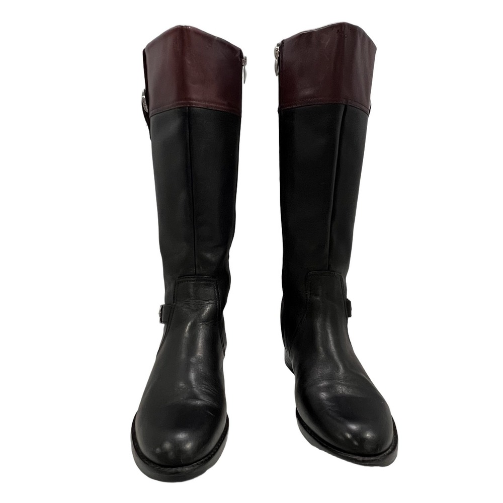 Ariat York  Black Leather Equestrian  Boots Womens Size 9B